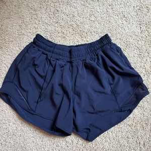 Size 4 Navy Blue 4 inch Hotty Hot Shorts